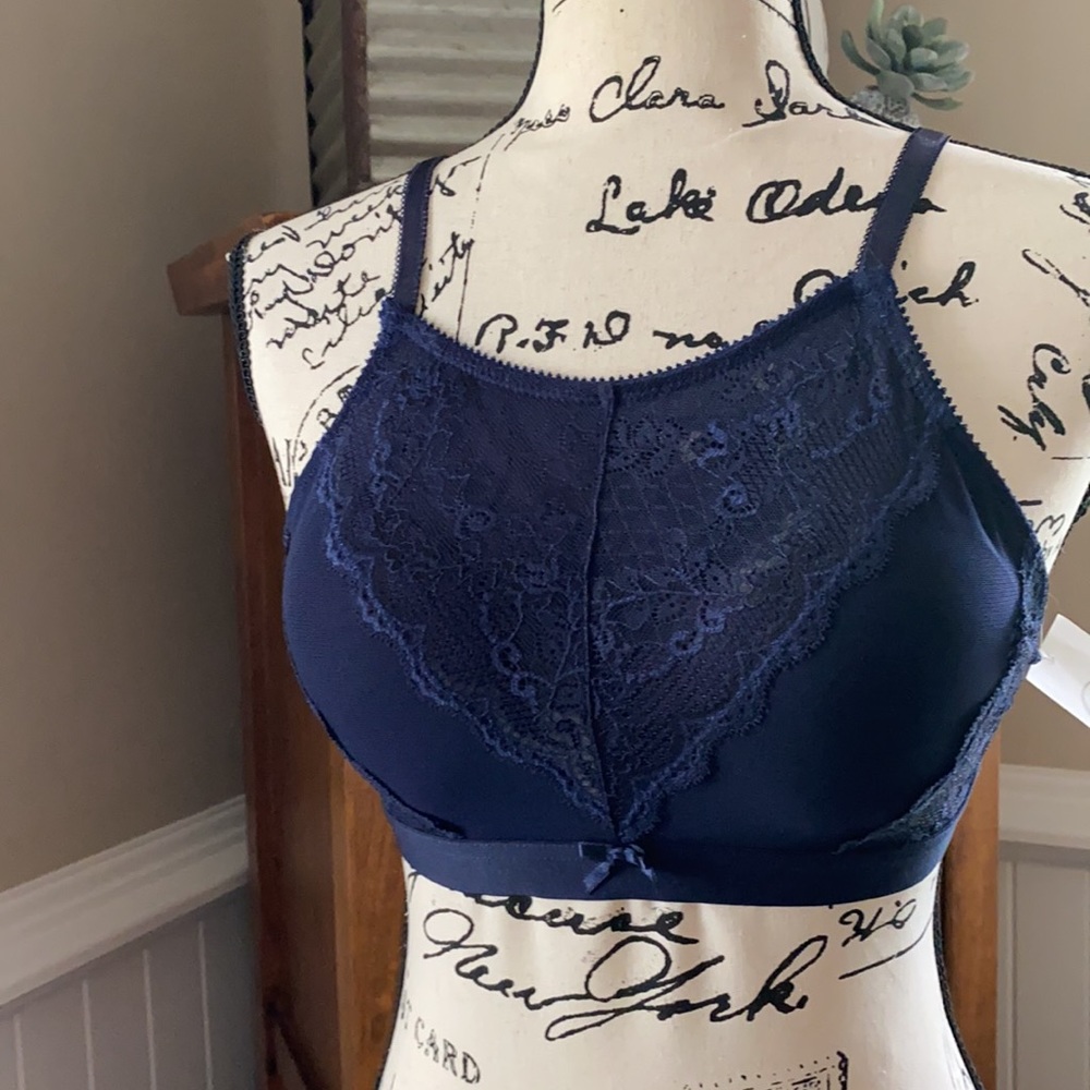 Navy bralette